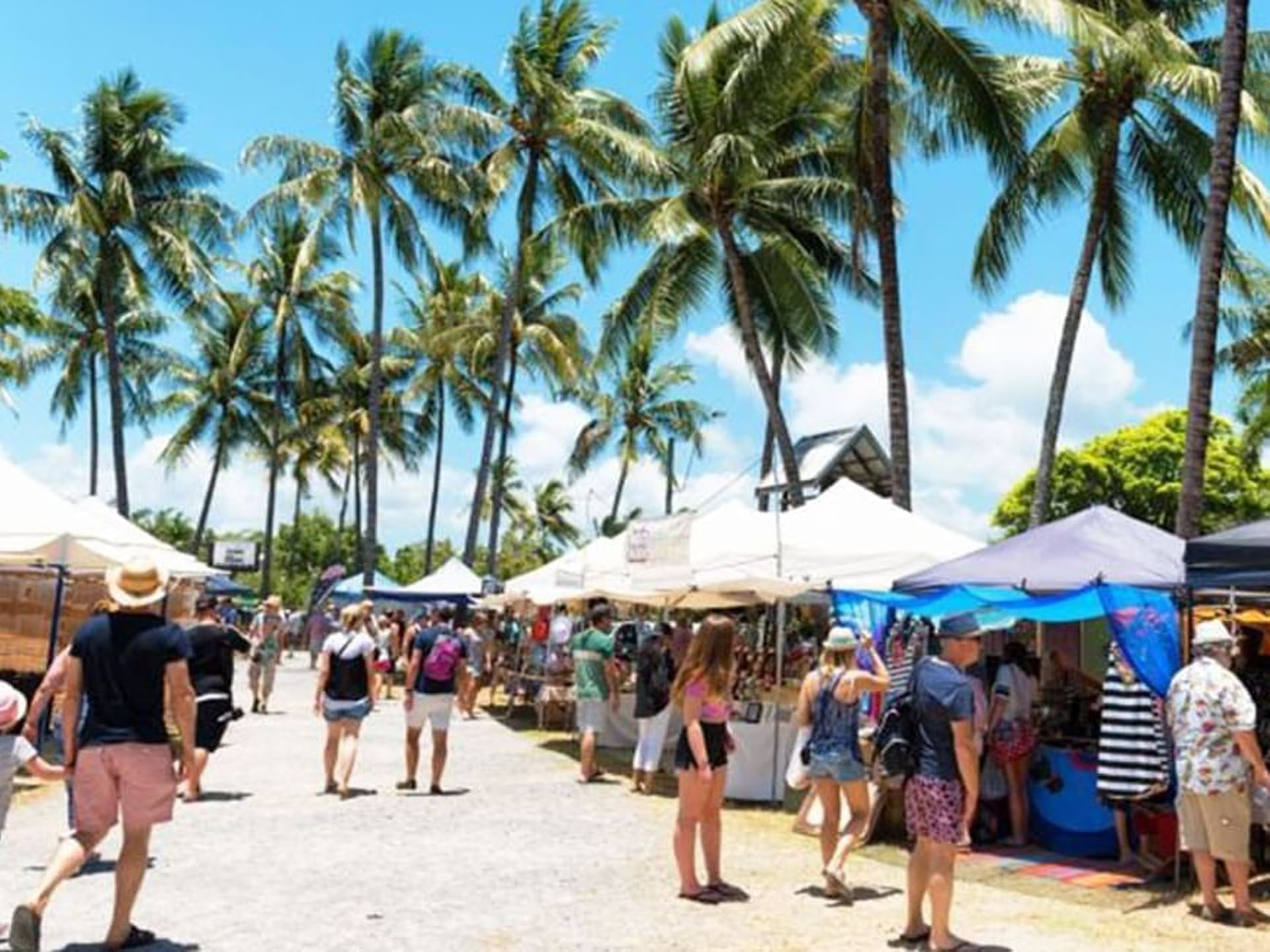 Markets in the City near Silkari Reflections Of Port Douglas