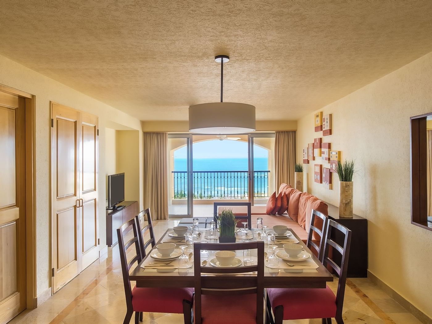 Dining table in 3 Bedroom Premier at Grand Fiesta Americana