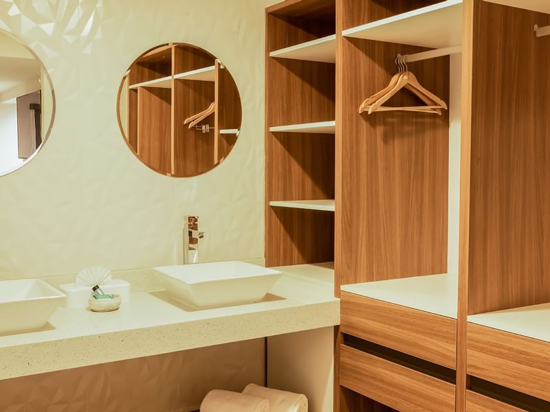 Vanity in Executive suite at Fiesta Americana Travelty