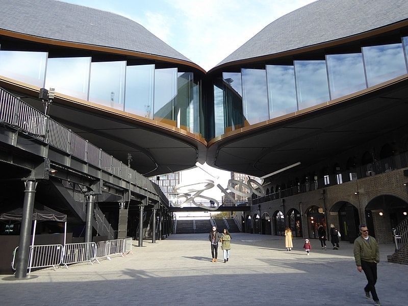 Coal Drops Yard near The Goodenough Hotel in London