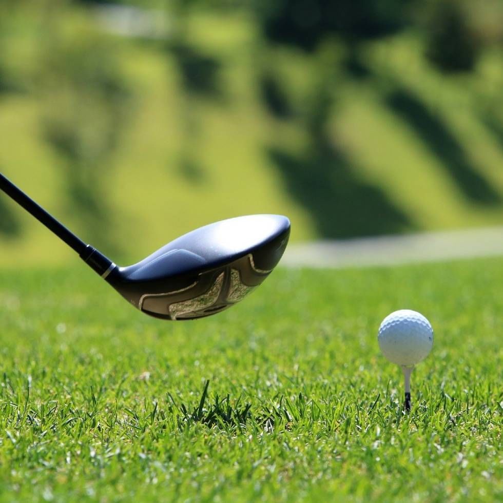 Golf stick & ball at Falkensteiner Spa Resort Mariánské Lázně