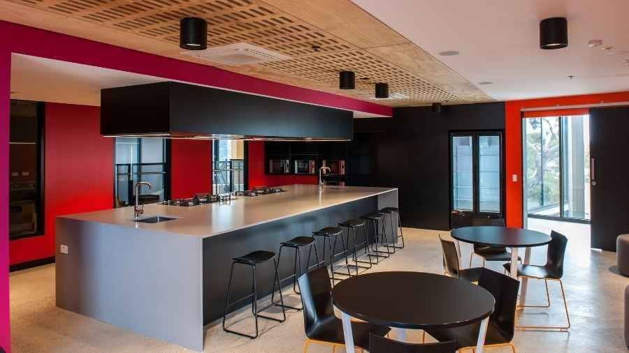 UniLodge @ RMIT Bundoora - Walert House - Common Kitchen
