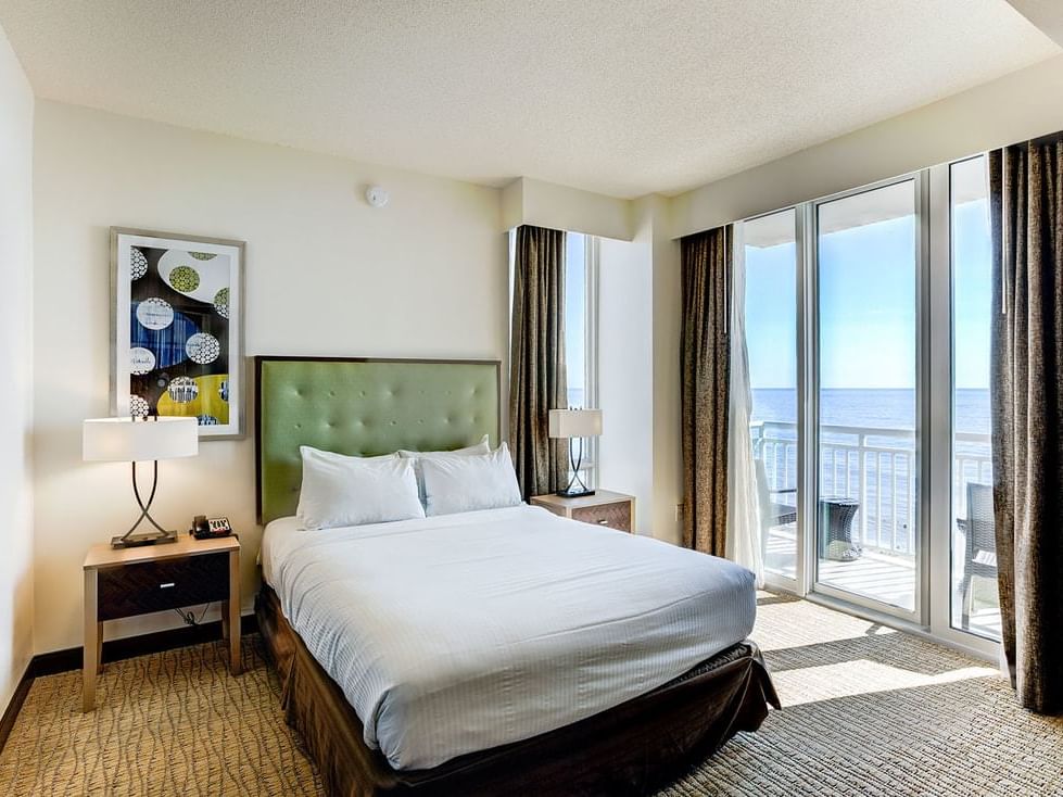 Oceanfront one bedroom suite at Diamond Resorts Virginia Beach