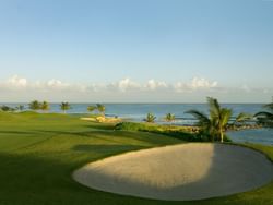 Distant view overlooking the Cinnamon Hill Golf Course near Holiday Inn Montego Bay