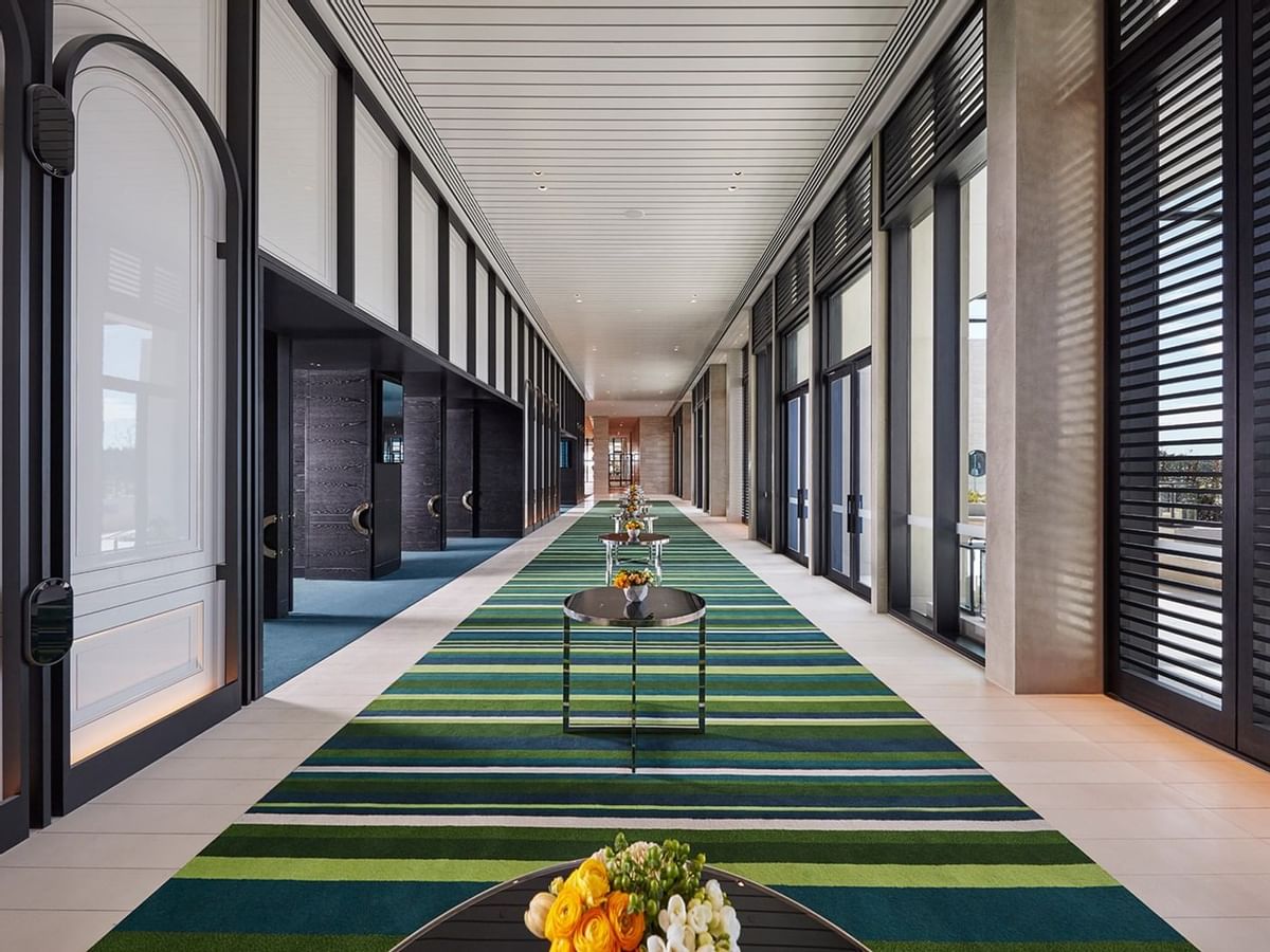A hallway in Crown Ballroom at Crown Hotel Perth
