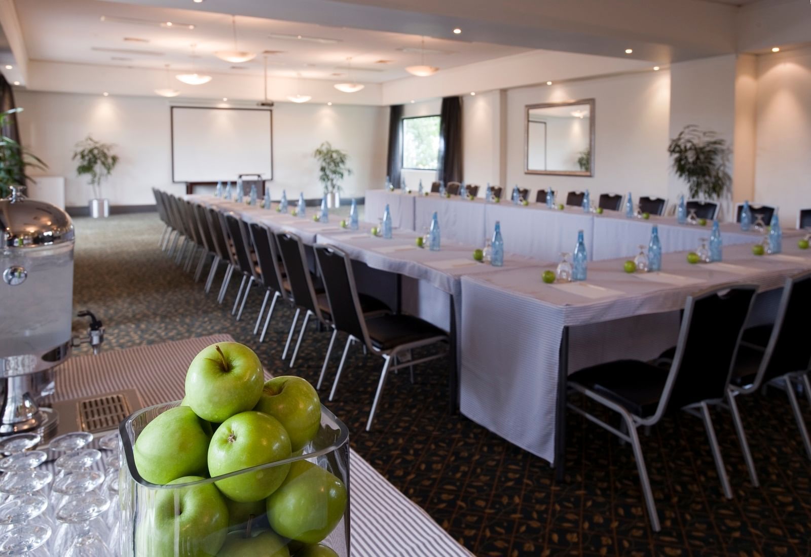 Apples in an event in The Terrace Room at Mercure Gerringong