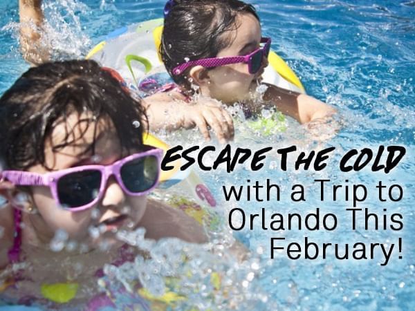 Escape The Cold poster used at Lake Buena Vista Resort Village & Spa