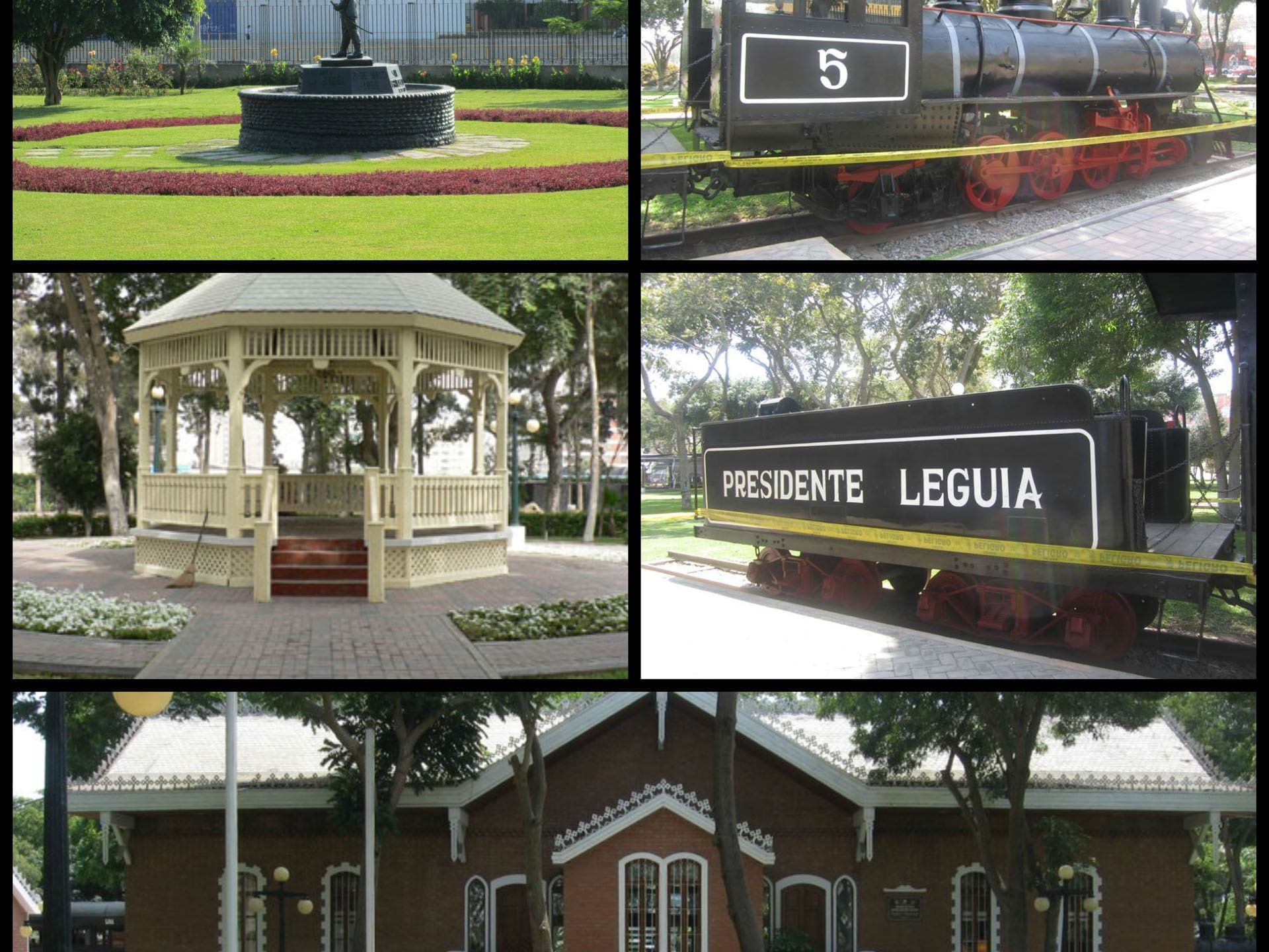 varias imagenes del parque N°2 Reducto