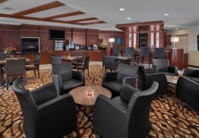 Interior of The Hospitality Suite at Metterra Hotel on Whyte
