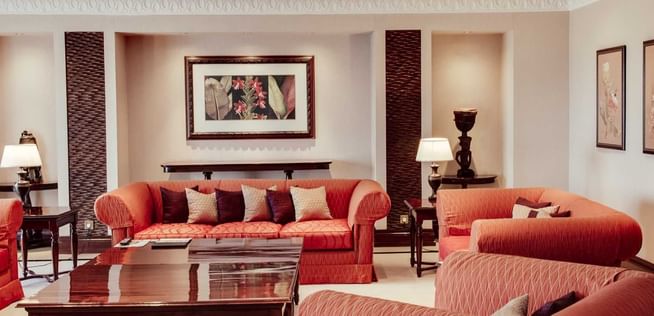 Interior of Royal Suite living area at   