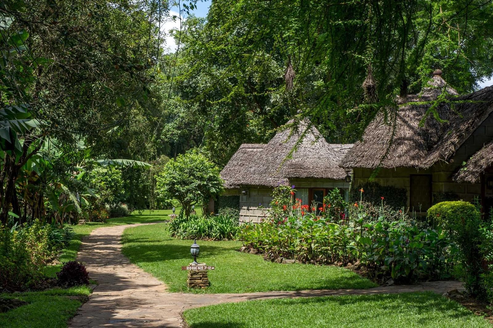 Exterior View of the hotel Rooms at  Arusha Serena Hotels