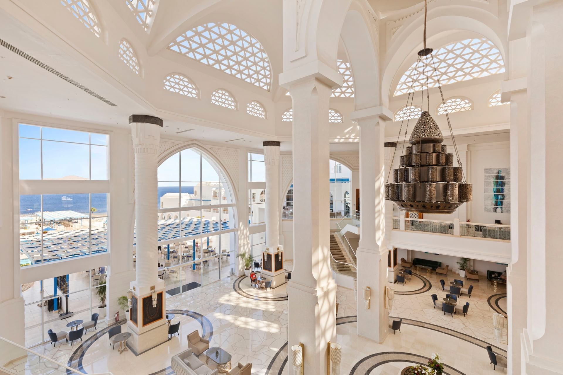 Lobby at Pickalbatros Palace Resort in Sharm El Sheikh