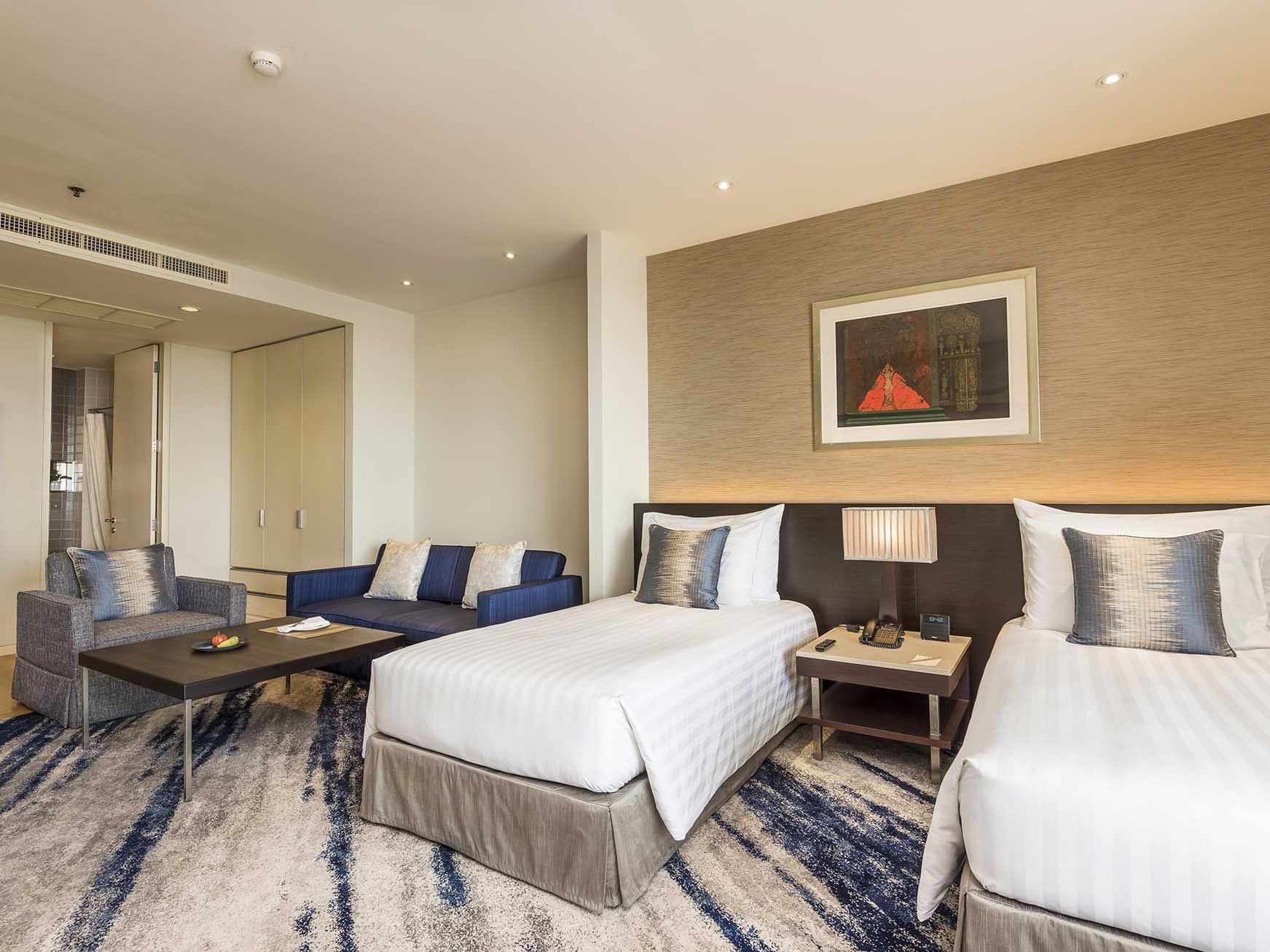 View of Deluxe suite park view at Emporium suites by Chatrium