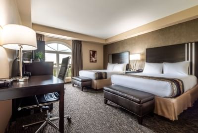 Luxury Room with two beds at Grand Legacy at The Park Anaheim.