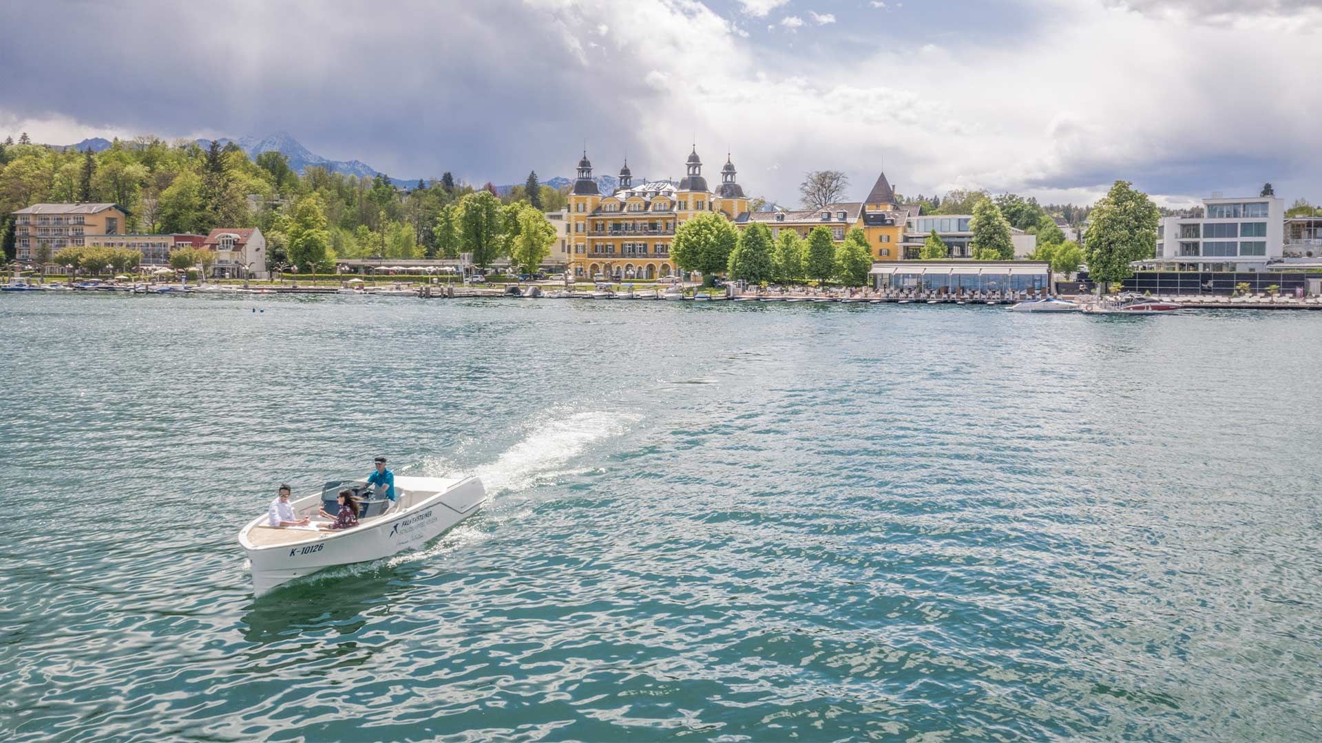 Falkensteiner Schlosshotel Velden Wörthersee Bootstour