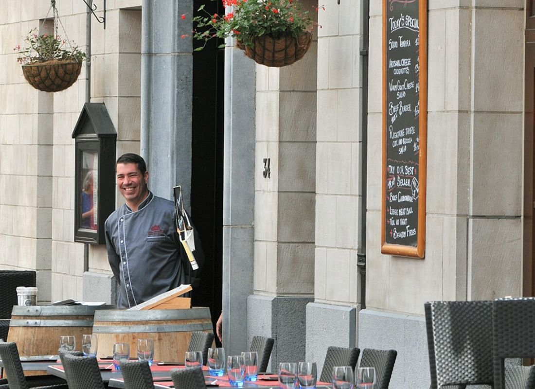 The Chutney's Restaurant Brasserie near Brussels Grand Place