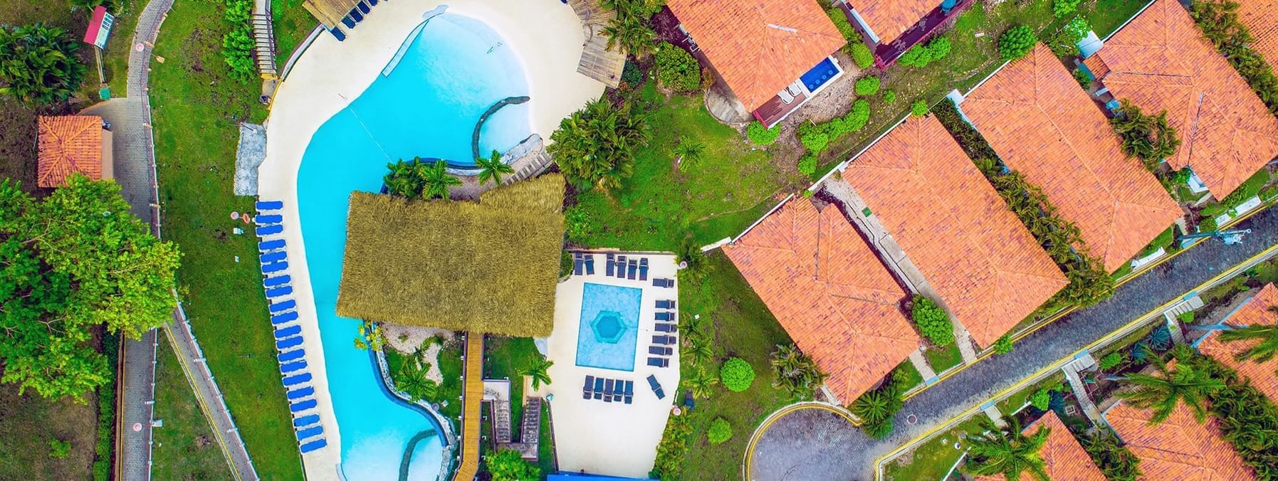 Villas Sol Aerial Shot