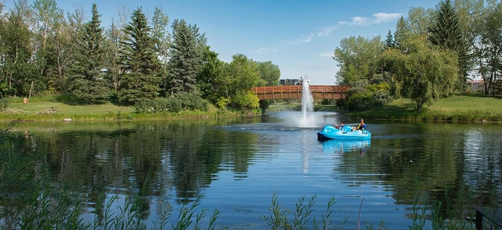 Bower Ponds in Red Deer, Alberta