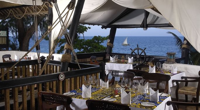 Jahazzi Grill Restaurant at Serena Beach Resort & Spa