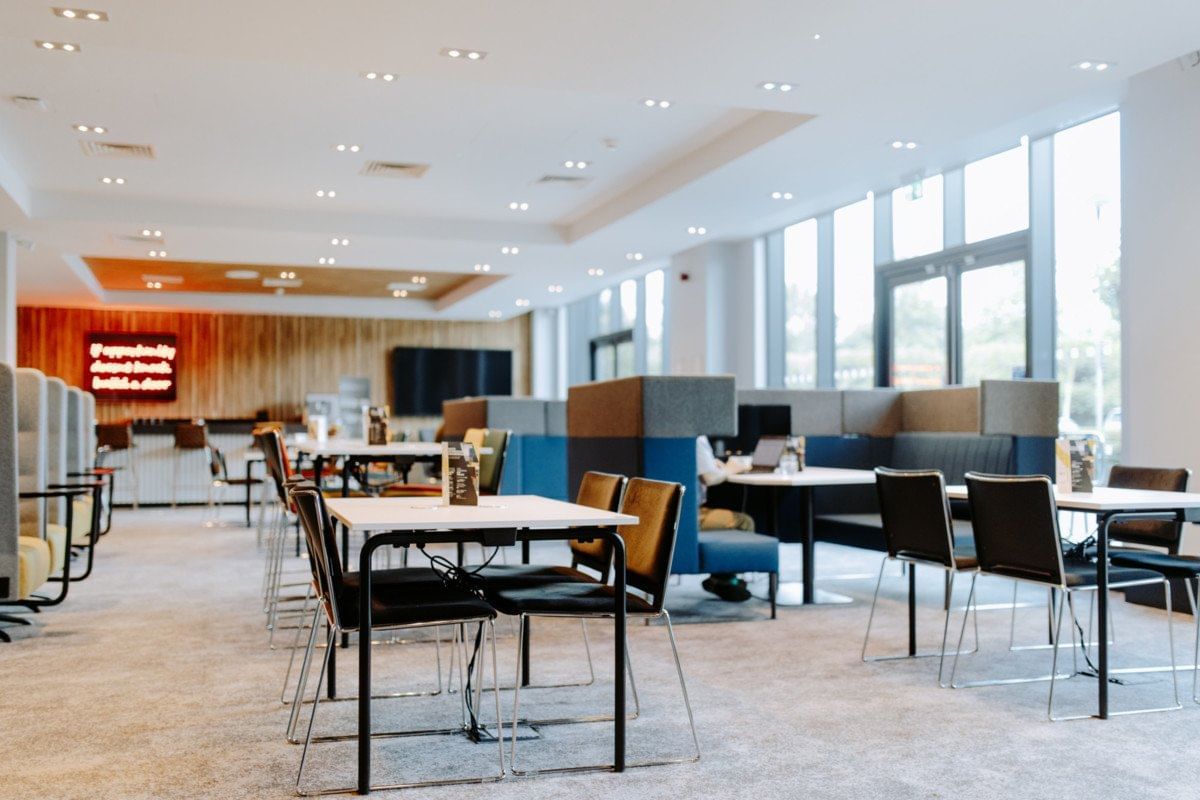 Interior of the restaurant at Village Hotel Farnborough