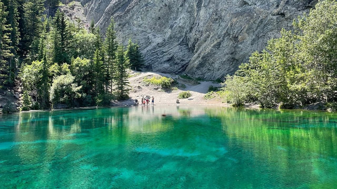 Grassi Lakes in Canmore, Alberta