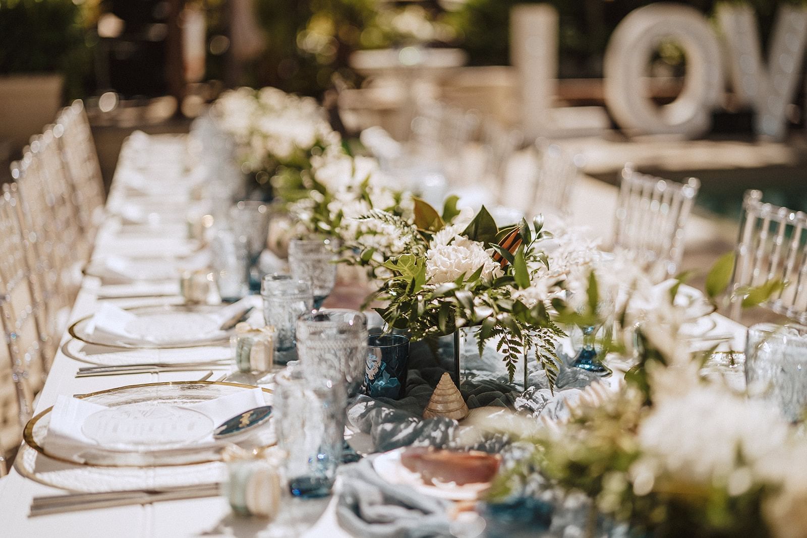 Table Set-up at Pullman Palm Cove Sea Temple Resort & Spa