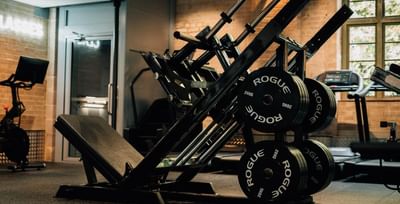 leg press equiptment at east park gym in wokingham