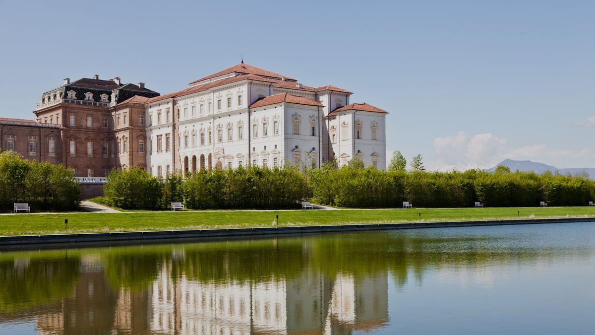 Reggia di Venaria Reale (Royal Palace) near Turin, Italy Stock