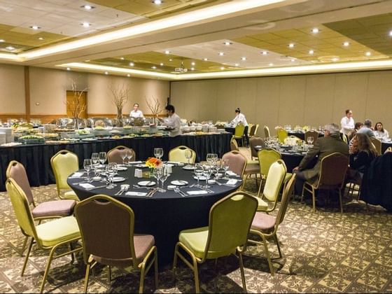 salon de eventos banquete hotel cumbres puerto varas