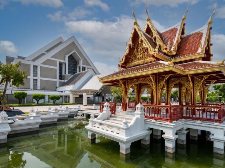 Entrance of Thailand Cultural Centre near Maitria Hotel Rama