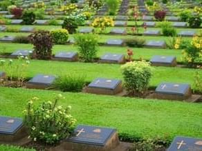 Kanchanaburi Allied War Cemetery near U Hotels