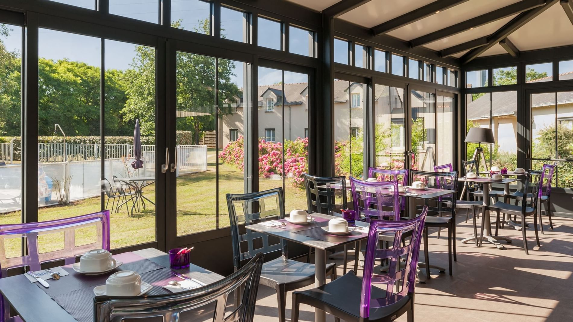 Interior of the Bistrot Restaurant at Originals Hotels