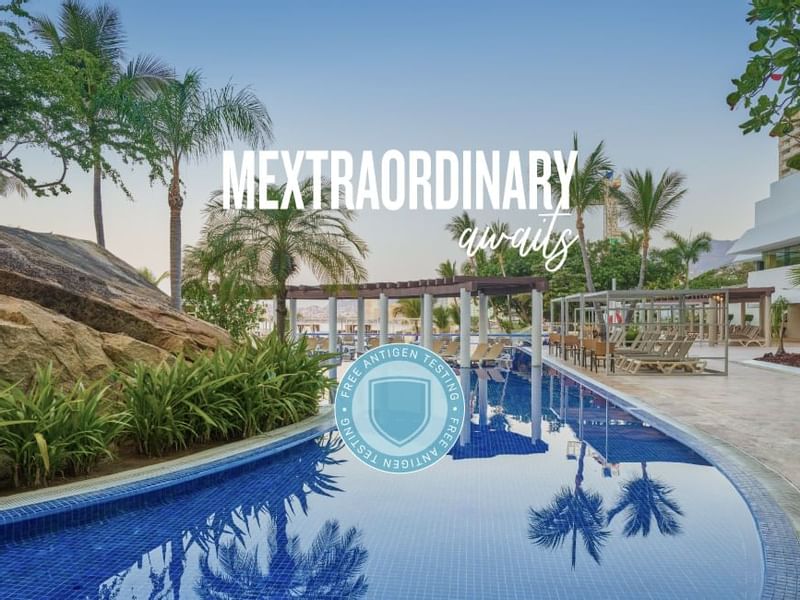 Promotional poster of Mextraodinary of the La Coleccion Resorts