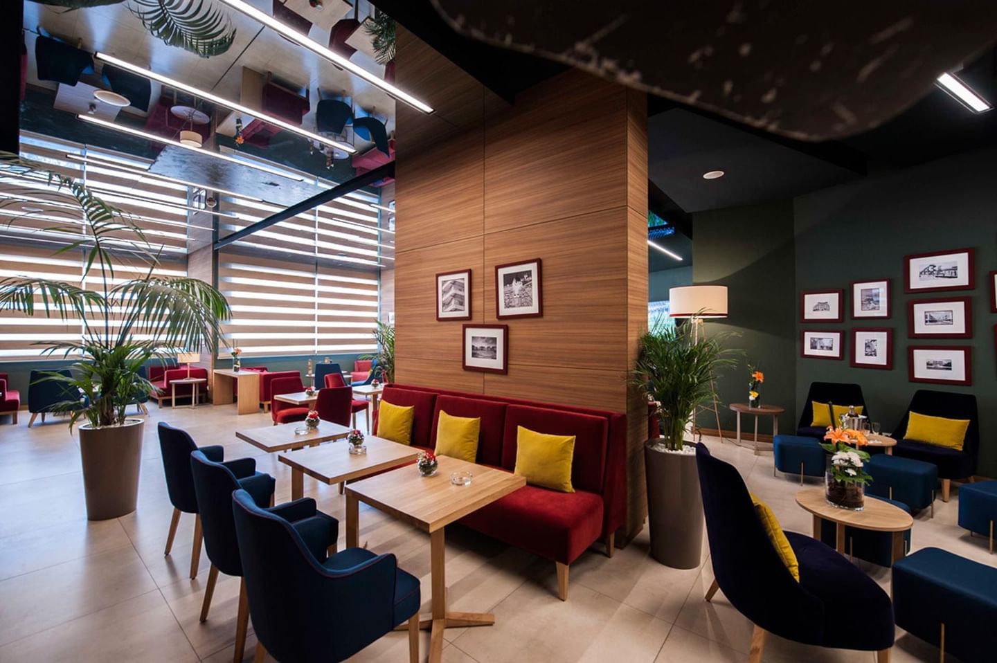 Lobby Bar at Kenzi Basma Hotel in Casablanca, Morocco