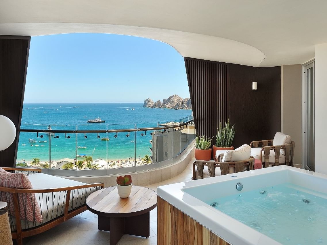 Corazon Suite with ocean view at Cabo villas beach resort