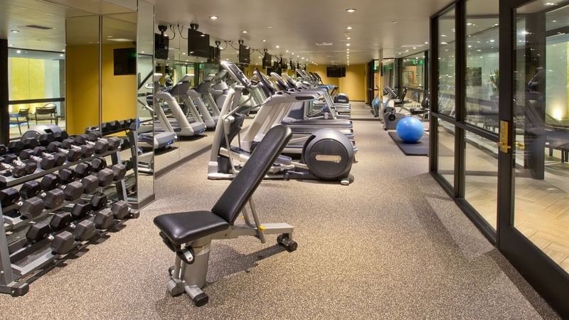 Fitness Centre with equipment at Warwick Seattle