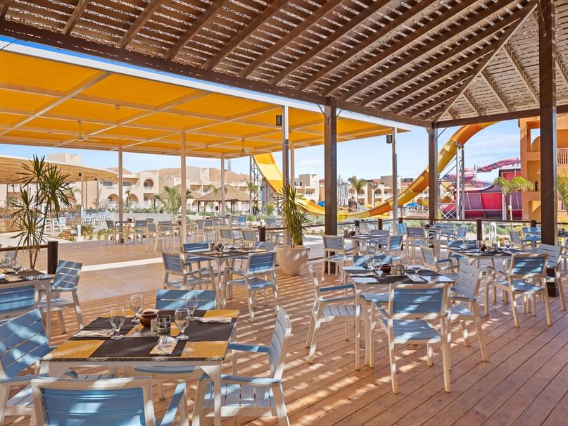 Aqua Park Snack Bar at Pickalbatros Villaggio Resort in Portofino Marsa Alam