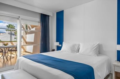 Los Amigos Beach Club Two Bedroom Master Bedroom Refurbished