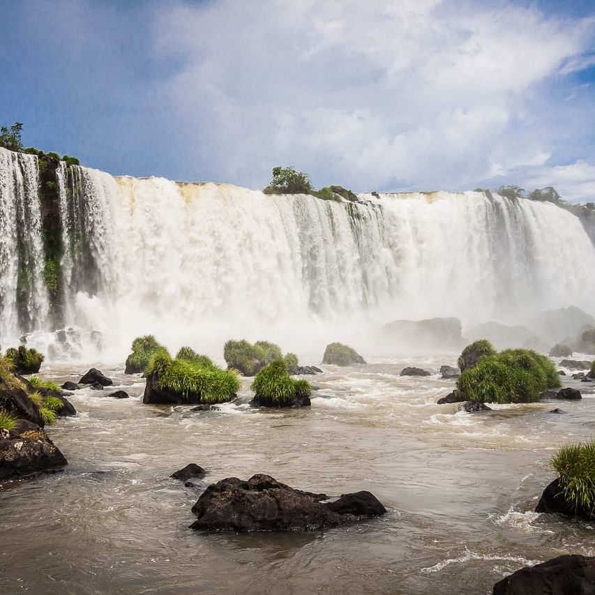 View of Iguazu falls in Argentina near DOT Hotels