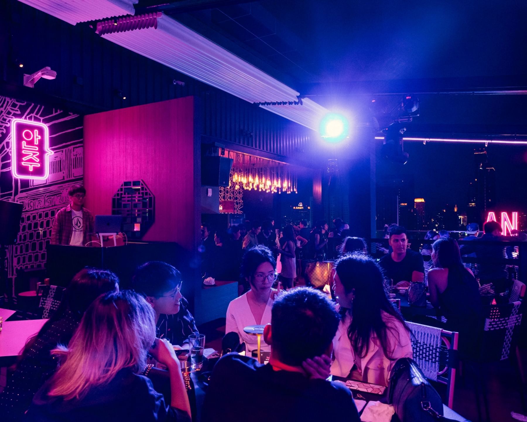 ANJU Korean Rooftop Bar Sindhorn Midtown Hotel Bangkok