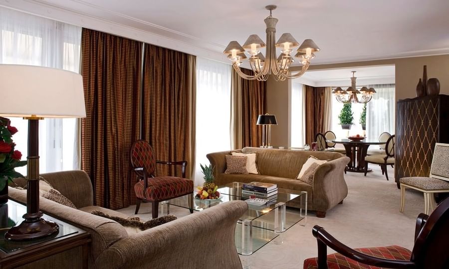 Suite Présidentielle de l'hôtel Warwick Paris