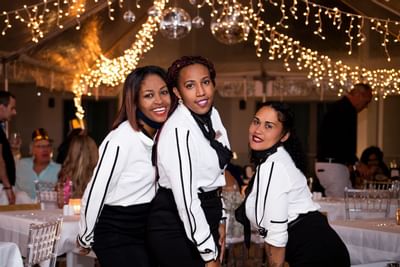 Hotel staff posing at an Event, The Morgan Resort Spa Village