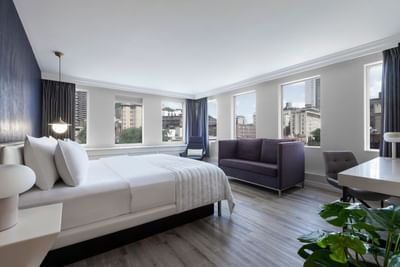 Junior Suite with King Bed, Open-Concept at SENS Hotel