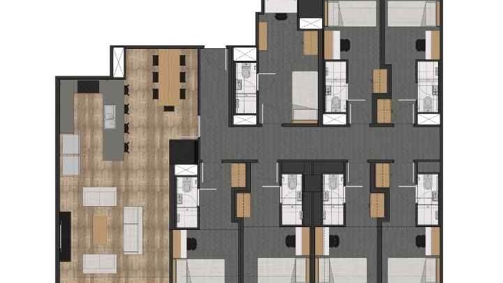 Melbourne City - 7 Bed Multishare Ensuite