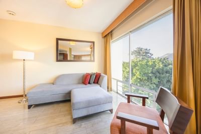 Sofa in a Suite