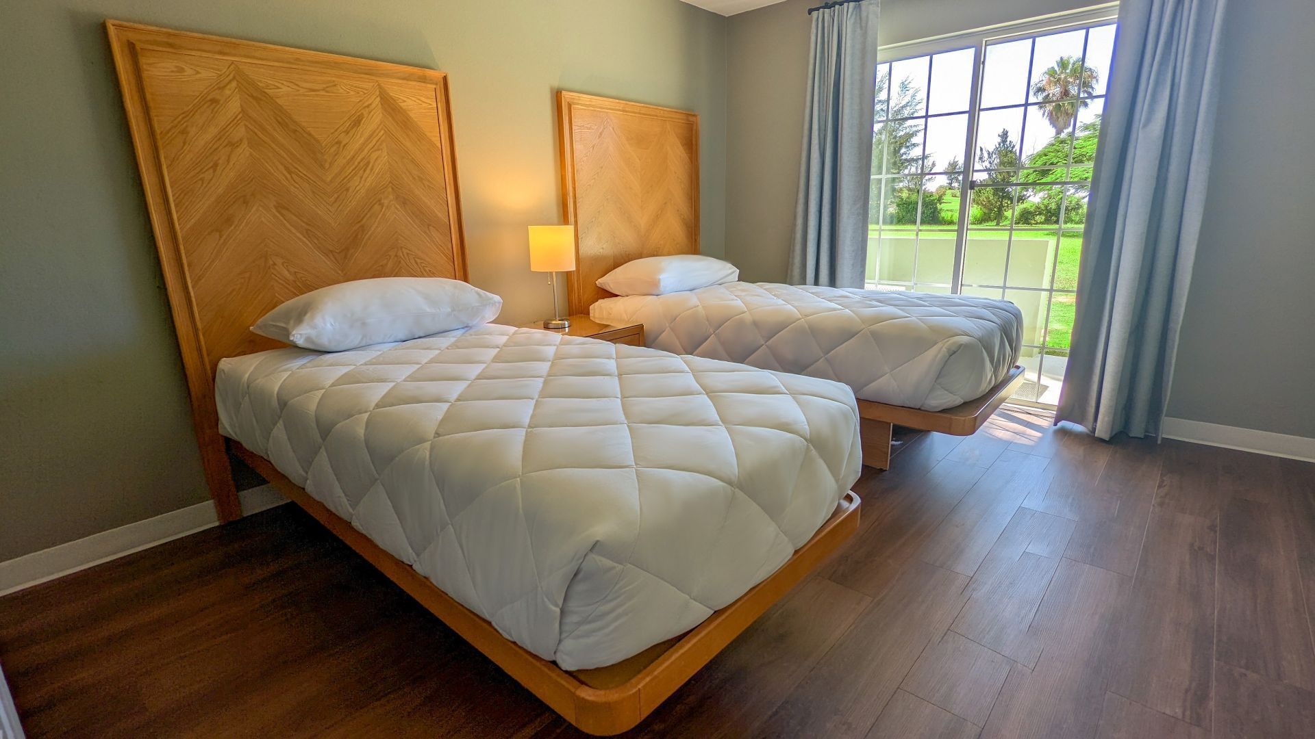 Twin Beds in Bermuda Cottage Suite at St George's Club Bermuda
