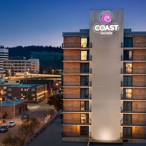 Exterior of Coast Prince George Hotel by APA