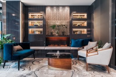Paradox vancouver xylia spa lounge area