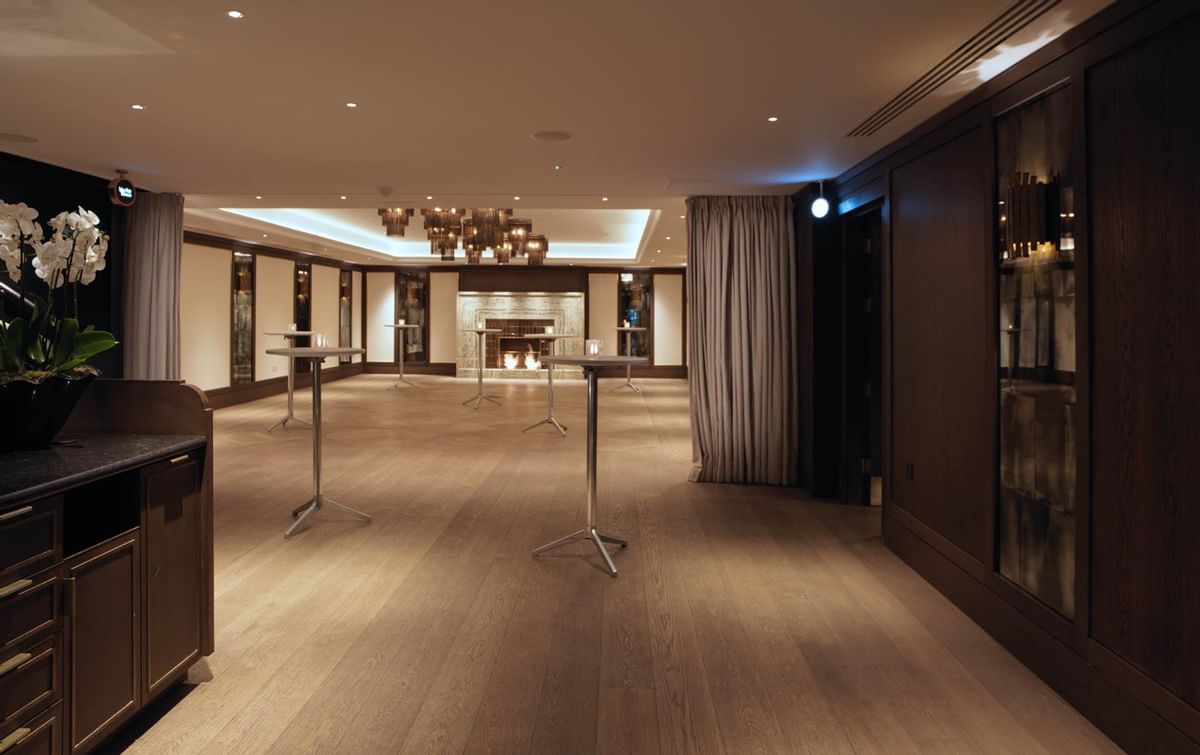 Interior of Private Dining Room at The May Fair Hotel London