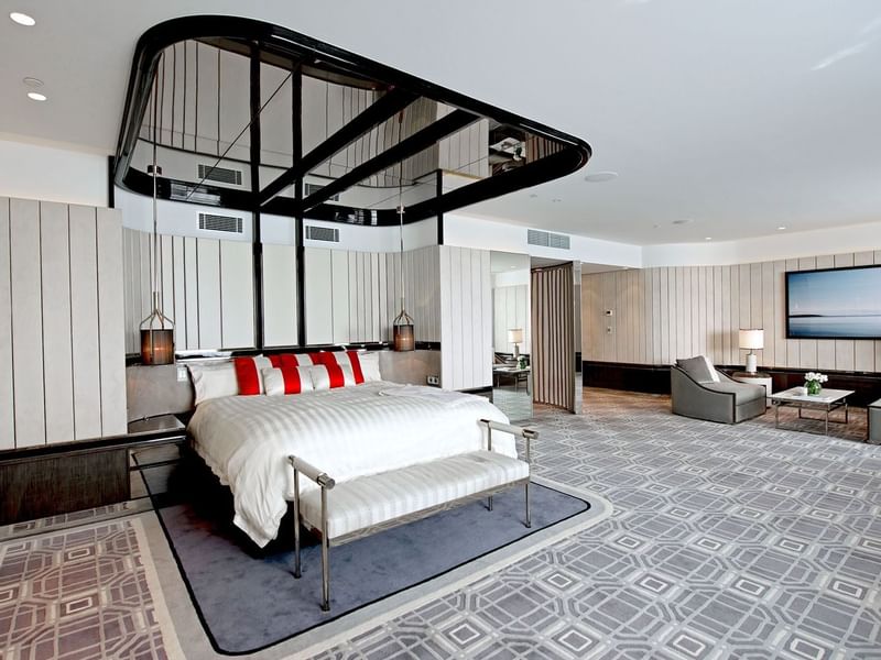 Interior of the One Bedroom Penthouse at Crown Promenade Perth